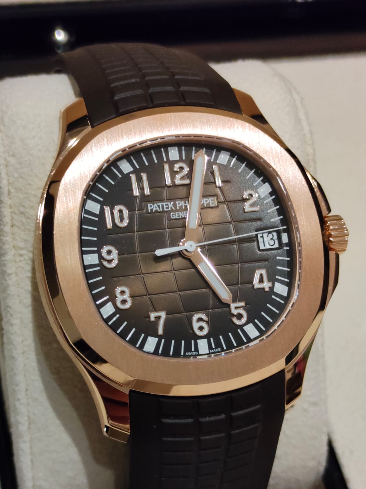 Patek philippe aquanaut oro on sale rosa