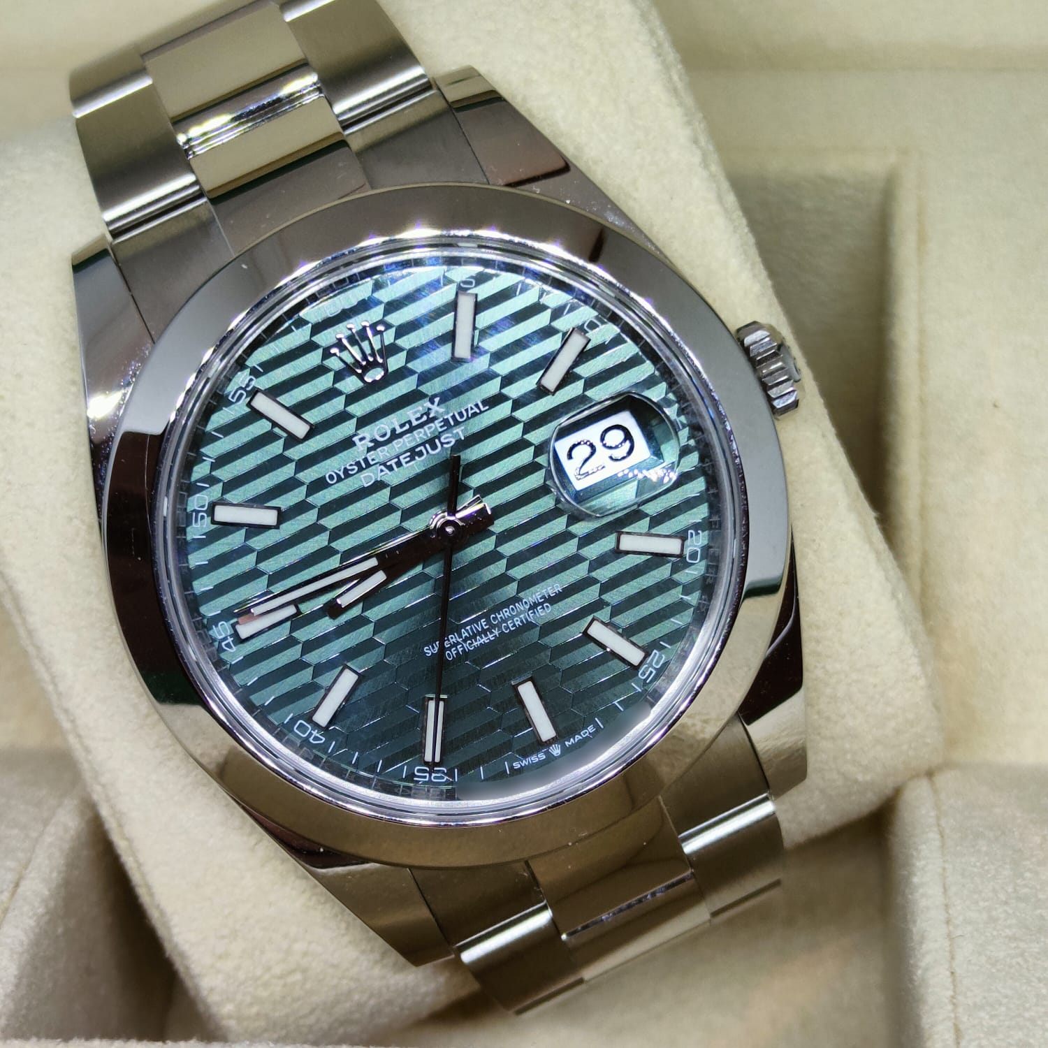 Datejust deals 41 acciaio