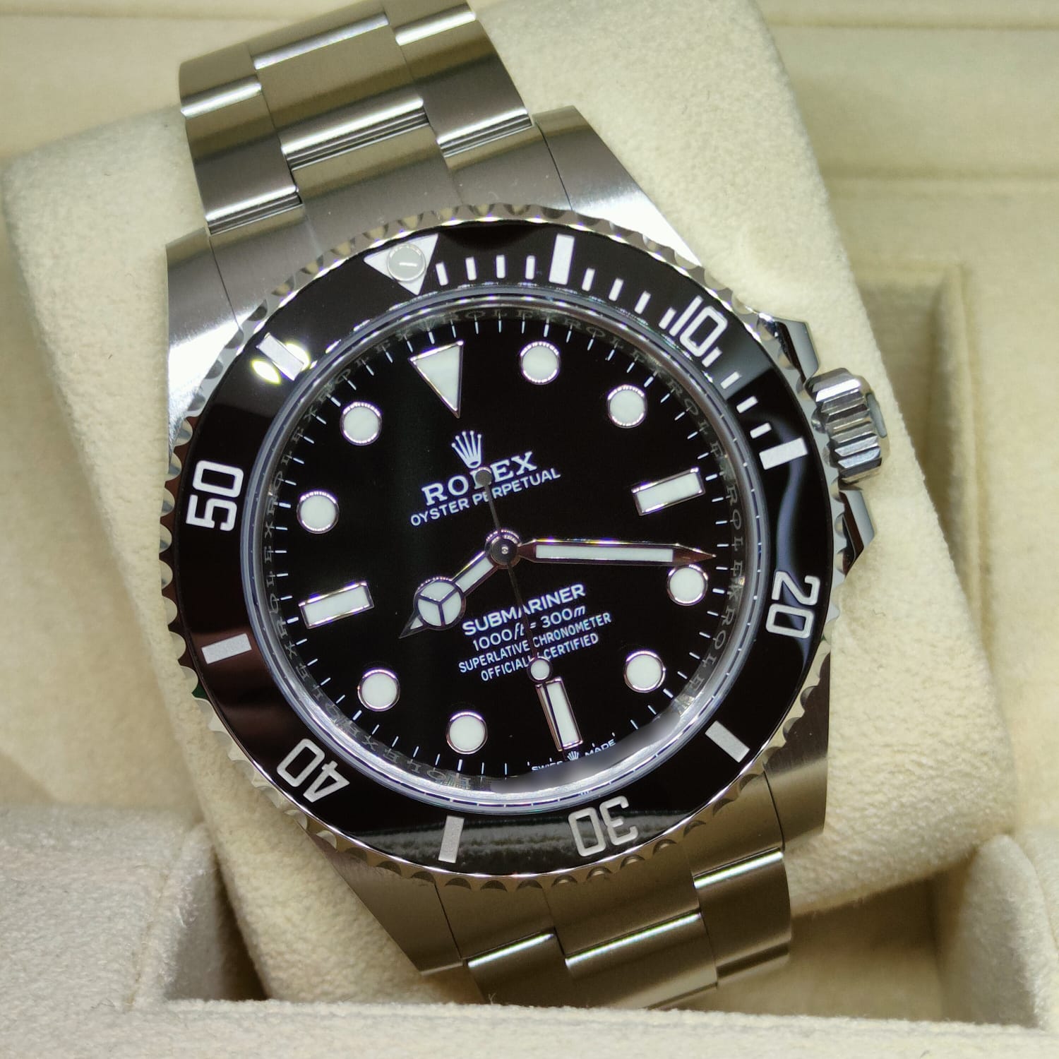 Rolex submariner no deals data nuovo